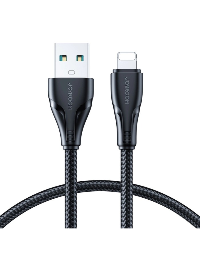 Joyroom Surpass Series A11 USB-A / Lightning 2.4A Cable 0.25 m - Black