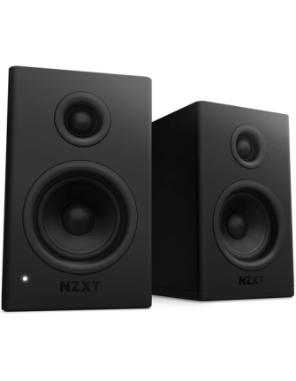 NZXT Relay PC Gaming Desktop Speakers Black