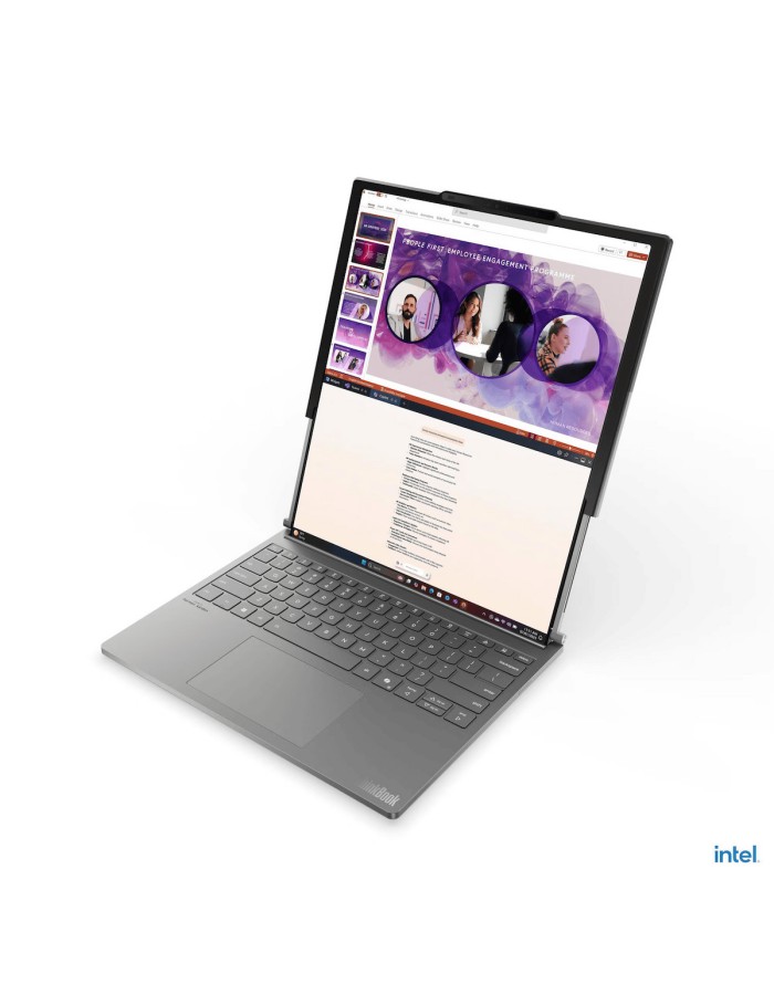LENOVO NOTEBOOK THINKBOOK PLUS G6 ROLLABLE, INTEL ULTRA 7 258V, 3.7-4.8GHz/12MB, 8C, 47TOPS, 32GB, 1TB SSD, INTEL ARC 140V, 14' 2000x1600/ROLL OUT 16.7' 2000x2350 POLED 400NITS 120Hz, WIFI7, BT, USB4, WIN 11 PRO, 3YW, LUNA GREY LENOVO NOTEBOOK THINKBOOK PLUS G6 ROLLABLE, INTEL ULTRA 7 258V, 3.7-4.8GHz/12MB, 8C, 47TOPS, 32GB, 1TB SSD, INTEL ARC 140V, 14' 2000x1600/ROLL OUT 16.7' 2000x2350 POLED 400NITS 120Hz, WIFI7, BT, USB4, WIN 11 PRO, 3YW, LUNA GREY