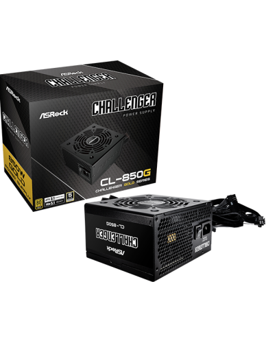 ASRock Challenger Series CL-850G 850W ATX 80+ Gold black