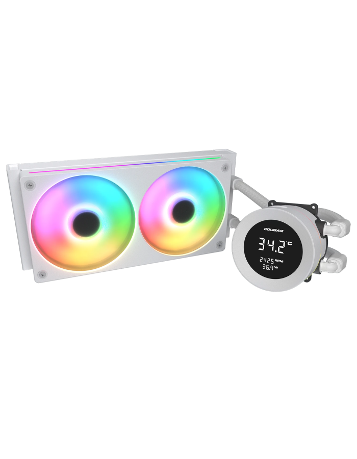 Cougar Poseidon Vistek 240 ARGB White