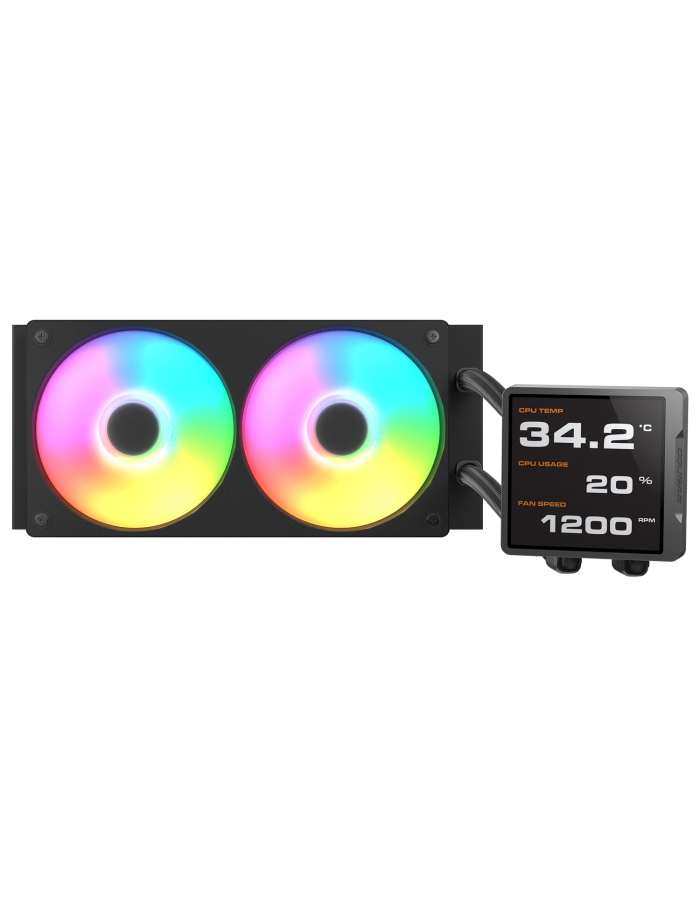Cougar Poseidon Vistek Pro 240 ARGB Black