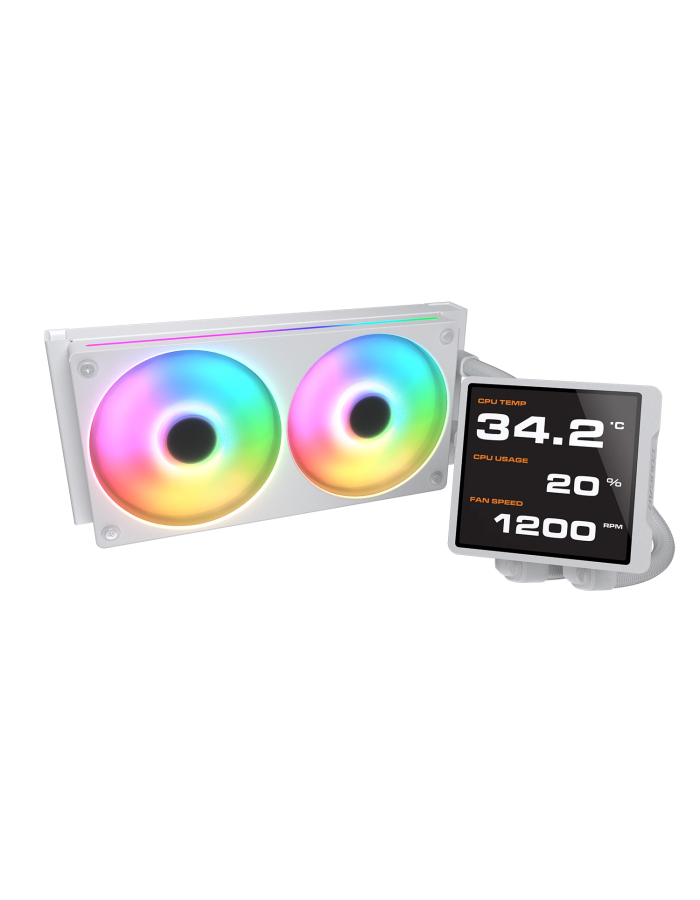 Cougar Poseidon Vistek Pro 240 ARGB White
