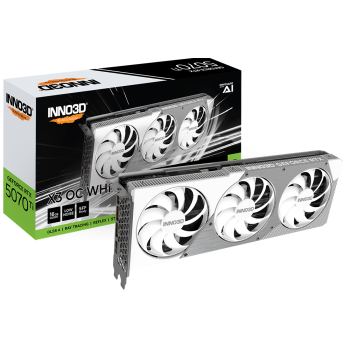 INNO3D GeForce RTX 5070 Ti 16GB GDDR7 X3 OC WHITE INNO3D GeForce RTX 5070 Ti 16GB GDDR7 X3 OC WHITE