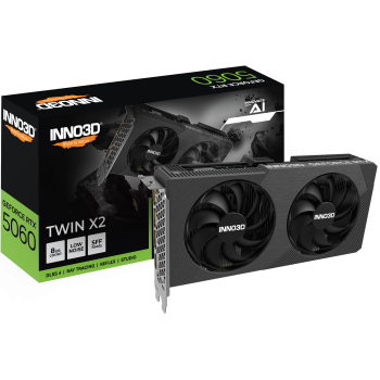 INNO3D GeForce RTX 5060 8GB GDDR7 Twin X2 INNO3D GeForce RTX 5060 8GB GDDR7 Twin X2