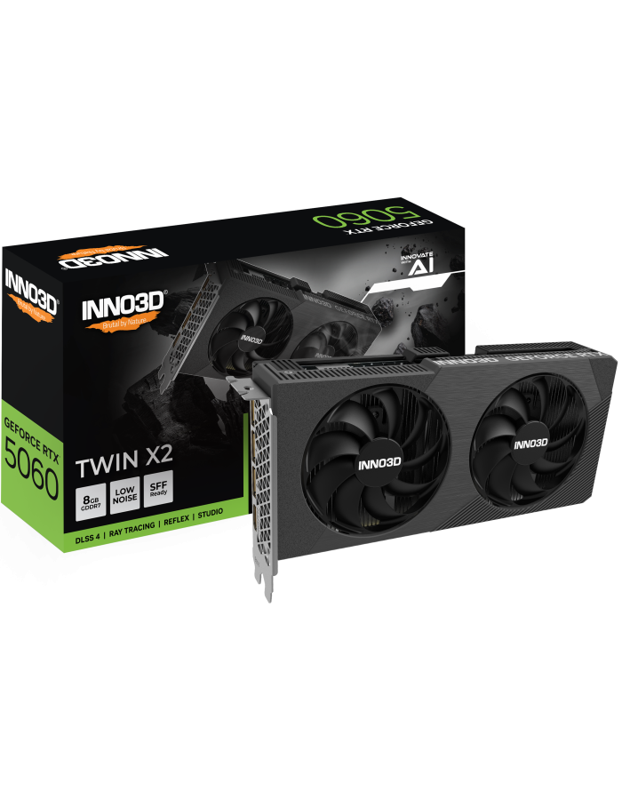 INNO3D GeForce RTX 5060 8GB GDDR7 Twin X2