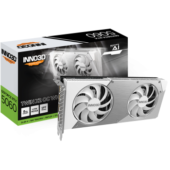 INNO3D GeForce RTX™ 5060 TWIN X2 OC WHITE INNO3D GeForce RTX™ 5060 TWIN X2 OC WHITE