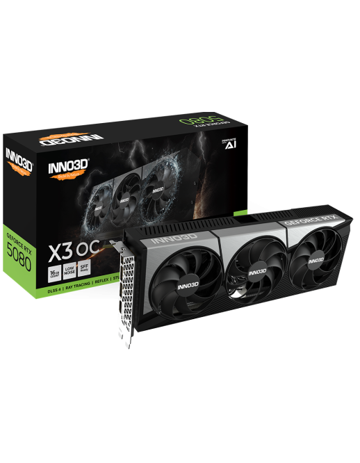INNO3D GeForce RTX 5080 OC X3 16GB INNO3D GeForce RTX 5080 OC X3 16GB
