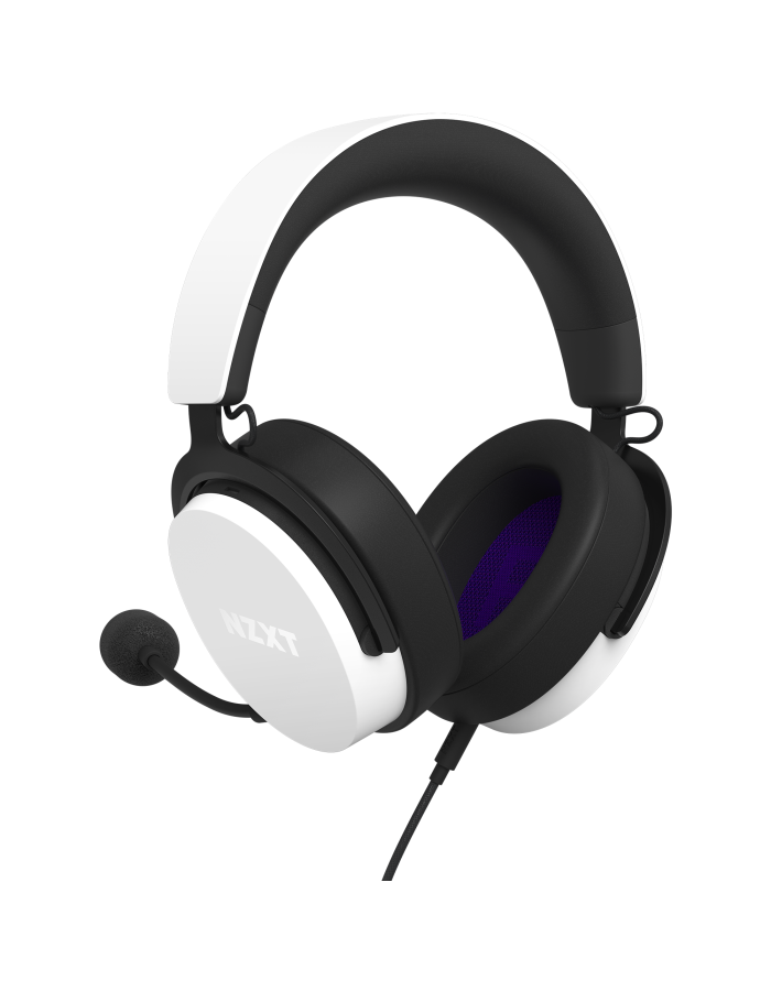 NZXT Relay Wired PC Gaming Headset White