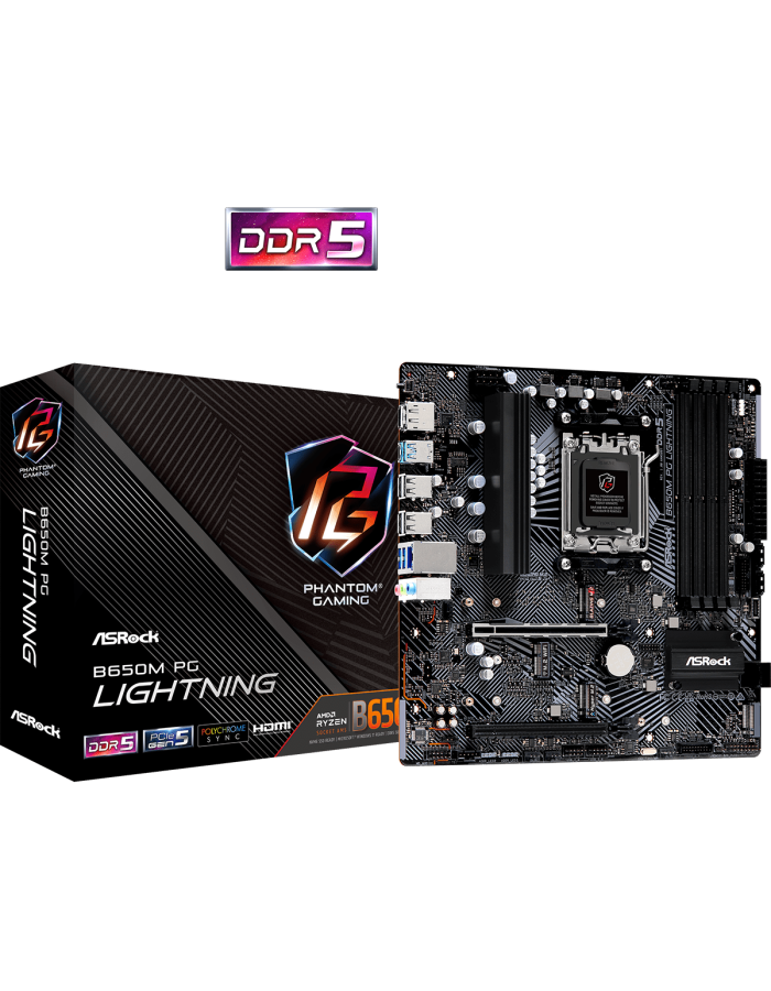 ASRock B650M PG Lightning