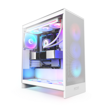NZXT H7 Flow RGB 2024 White NZXT H7 Flow RGB 2024 White
