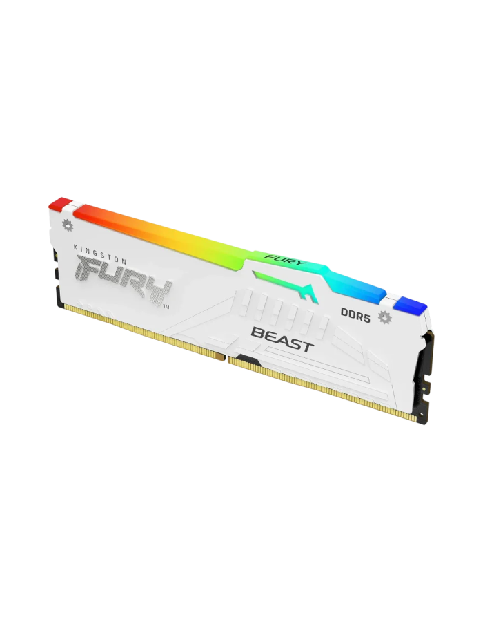 Kingston FURY Beast 16GB DDR5 5200MHz White RGB