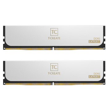 Team Group T-CREATE Expert 64GB DDR5 6000 MHz White SET - Available with custom build ONLY