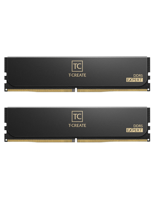 Team Group T-CREATE Expert 64GB DDR5 6000 MHz Black SET - Available with custom build ONLY Team Group T-CREATE Expert 64GB DDR5 6000 MHz Black SET - Available with custom build ONLY