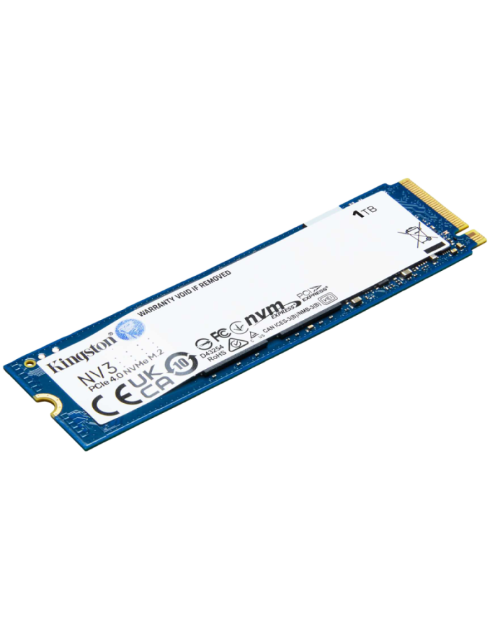 KINGSTON NV3 M.2 2280 1TB NVMe PCIe GEN4 KINGSTON NV3 M.2 2280 1TB NVMe PCIe GEN4