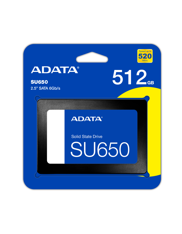 ADATA SSD 512GB  2,5" SATAIII SU650 3D NAND