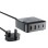 Acefast Z6 PD65W GaN (2*USB-C+2*USB-A) desktop charging adapter,black (UK)