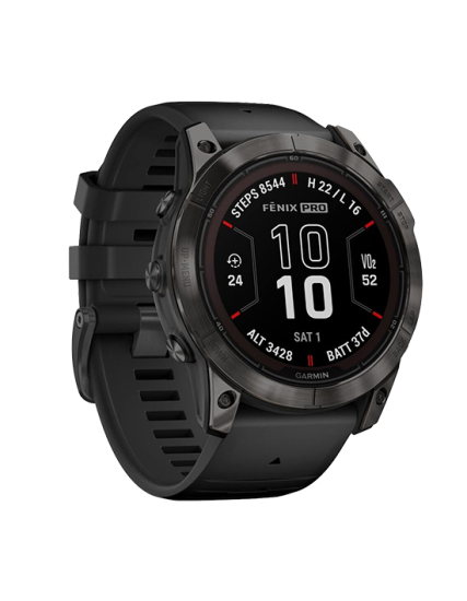 Watch Garmin Fenix 7X Pro Solar GPS 51mm Graphite  Band - Carbon Grey Titan