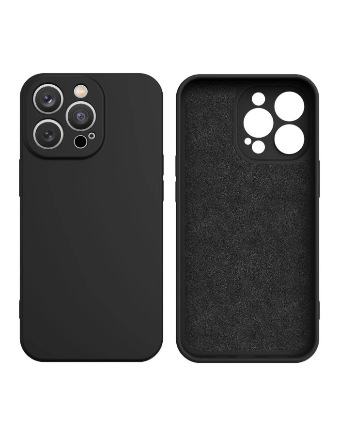Silicone case for Samsung Galaxy A14 5G / Galaxy A14 silicone cover black Silicone case for Samsung Galaxy A14 5G / Galaxy A14 silicone cover black