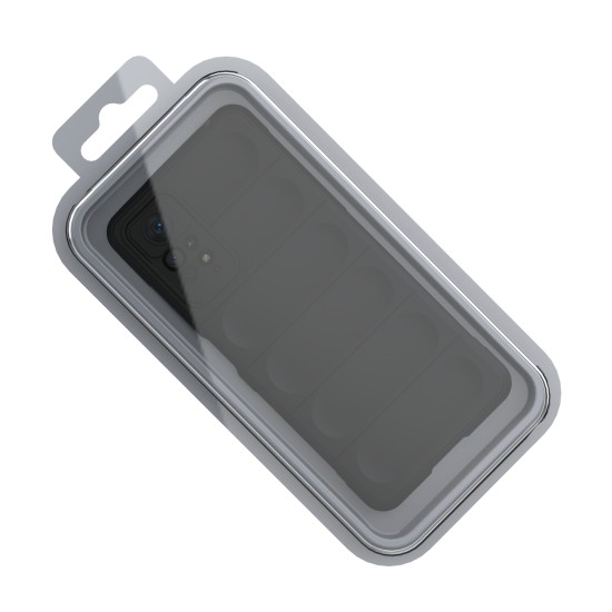 Magic Shield Case case for Xiaomi Redmi Note 11 Pro elastic armored cover burgundy