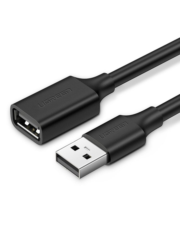 Ugreen cable adapter USB (female) - USB (male) 2m black (10316)