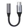 Ugreen Headphone Adapter with 3.5mm mini jack to USB Type C 10cm gray (30632) Ugreen Headphone Adapter with 3.5mm mini jack to USB Type C 10cm gray (30632)
