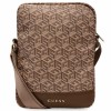Guess Bag GUTB10HGCFSEW 10" brown/brown GCube Stripe Tablet Bag Guess Bag GUTB10HGCFSEW 10" brown/brown GCube Stripe Tablet Bag