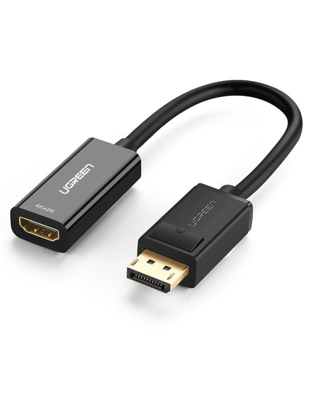 Ugreen Cable Cable from DisplayPort (Male) to HDMI (Female) (Unidirectional) 1080P 60Hz 12bit Black (40362)