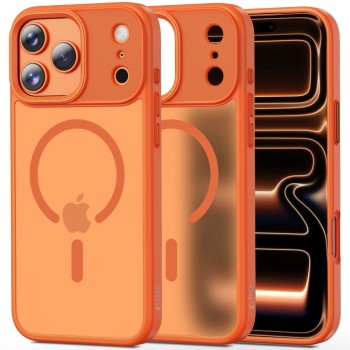 Tech-Protect MagMat MagSafe Case for iPhone 17 Pro - Orange Tech-Protect MagMat MagSafe Case for iPhone 17 Pro - Orange