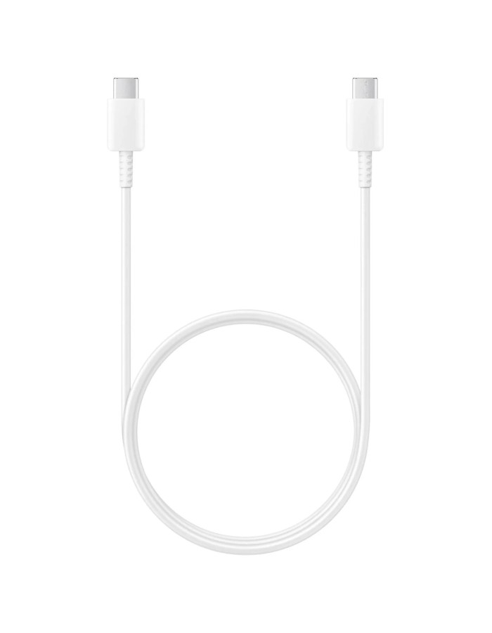 Samsung EP-DA705BWE USB-C - USB-C 3A Cable 1m (OOB Bulk - Replacement Packaging) - White Samsung EP-DA705BWE USB-C - USB-C 3A Cable 1m (OOB Bulk - Replacement Packaging) - White