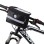 Wozinsky Bike Handlebar Bag with Phone Case 2L Black (WBB12BK)