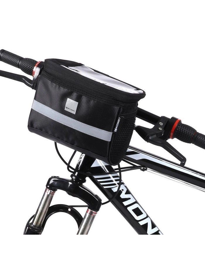 Wozinsky Bike Handlebar Bag with Phone Case 2L Black (WBB12BK) Wozinsky Bike Handlebar Bag with Phone Case 2L Black (WBB12BK)