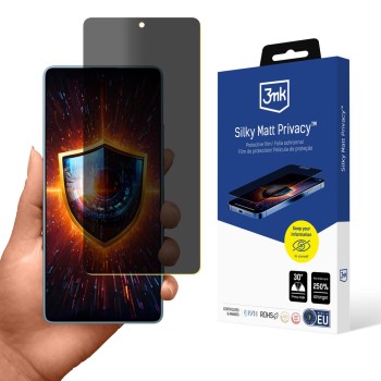 3mk Silky Matt Privacy Privacy Screen Protector for Xiaomi Redmi Note 14s