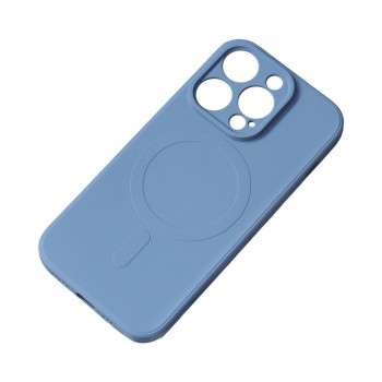 Samsung Galaxy A36 5G Silicone Case with MagSafe - Blue Samsung Galaxy A36 5G Silicone Case with MagSafe - Blue