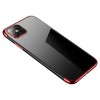 Clear Color Case Gel TPU Electroplating frame Cover for Samsung Galaxy A22 4G red Clear Color Case Gel TPU Electroplating frame Cover for Samsung Galaxy A22 4G red