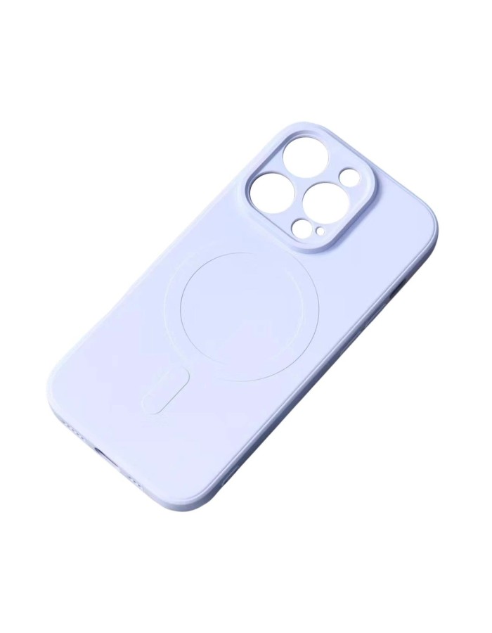 MagSafe Compatible Silicone Case for iPhone 15 Pro Silicone Case - Blue