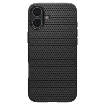 Spigen Liquid Air Case for iPhone 16 Plus - Black