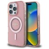 Guess IML Rhinestones MagSafe iPhone 16 Pro Max Case - Pink Guess IML Rhinestones MagSafe iPhone 16 Pro Max Case - Pink
