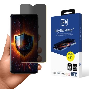 3mk Silky Matt Privacy Privacy Screen Protector for OnePlus 7