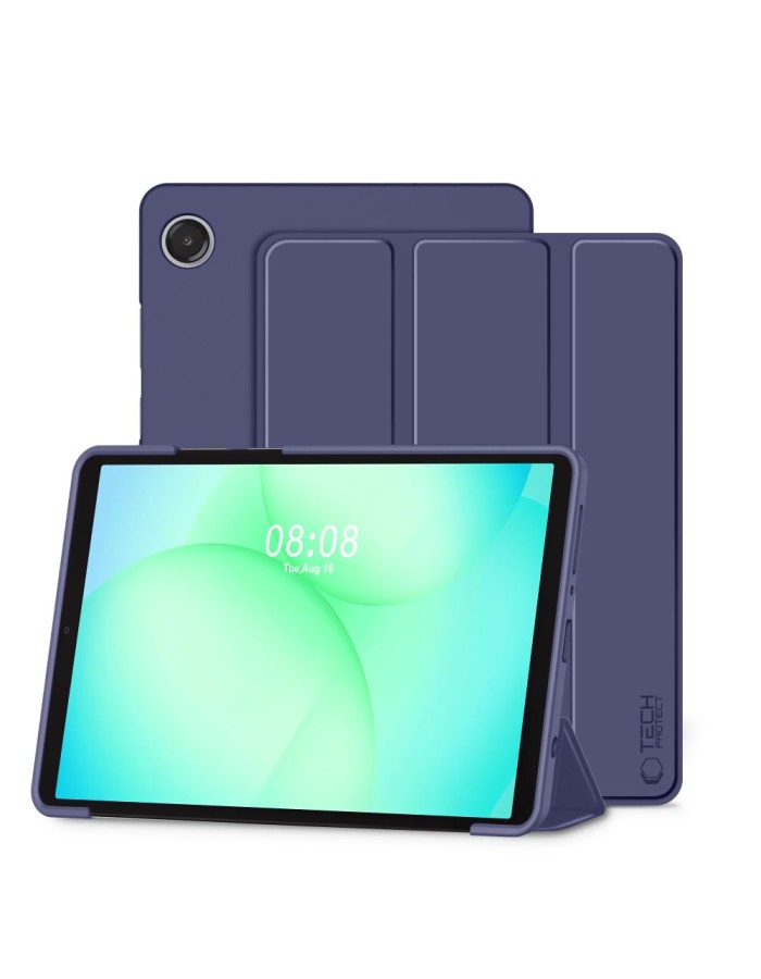 TechProtect SmartCase case for Samsung Galaxy Tab A9 / A11 8.7 X110 / X115 / X133 / X135 - navy blue