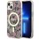 Guess Flower MagSafe case for iPhone 14 - pink