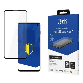 Tempered glass 3mk HardGlass Max FingerPrint for Samsung Galaxy S10 Tempered glass 3mk HardGlass Max FingerPrint for Samsung Galaxy S10