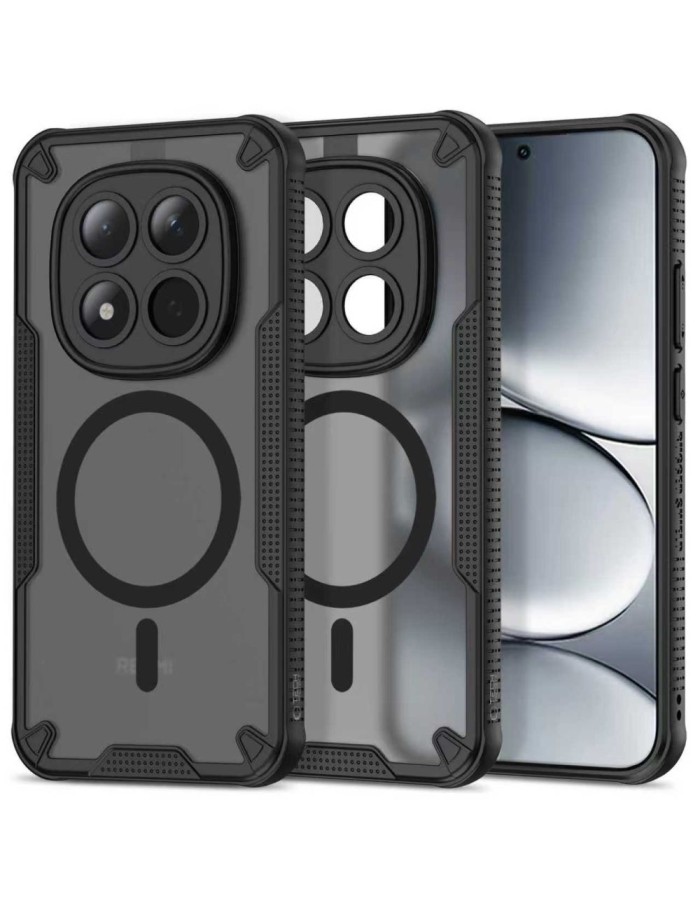 Tech-Protect Rugged Shield MagSafe Case for Xiaomi Redmi Note 15 Pro 5G - Black Tech-Protect Rugged Shield MagSafe Case for Xiaomi Redmi Note 15 Pro 5G - Black