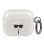 Karl Lagerfeld Glitter Karl&amp;#39;s Head case for AirPods 3 - silver