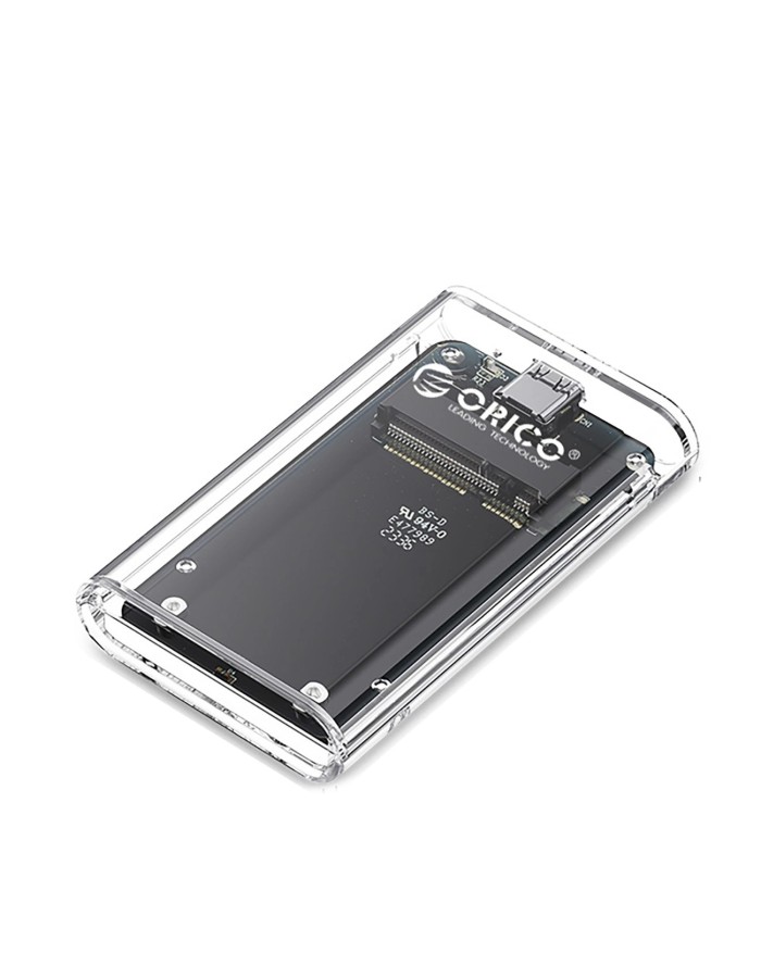 Orico TC10-MS MSATA USB-C 3.2 5Gb/s Disk Cartridge - Transparent Orico TC10-MS MSATA USB-C 3.2 5Gb/s Disk Cartridge - Transparent