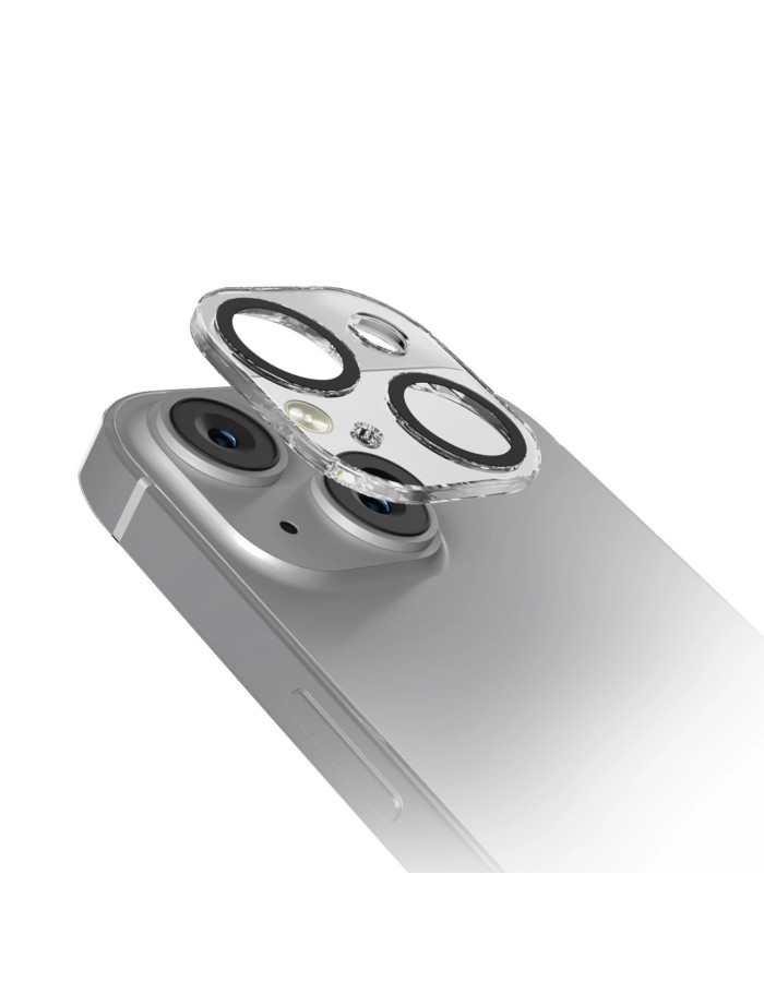 SBS D3O tempered glass for iPhone 14 / 14 Plus camera island