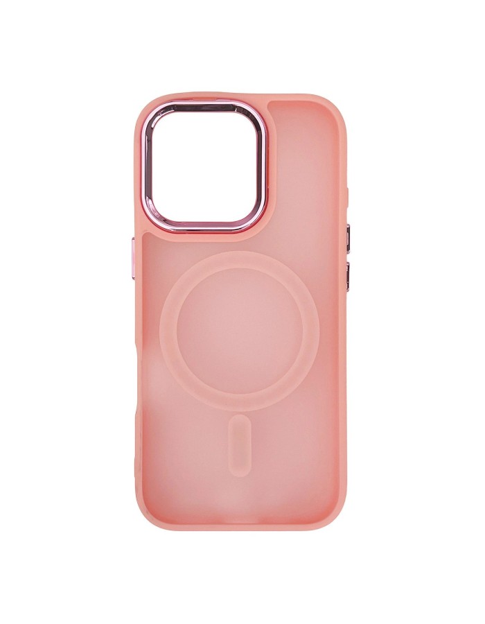 Magnetic Collection MagSafe iPhone 16 Pro Case - Pink Magnetic Collection MagSafe iPhone 16 Pro Case - Pink