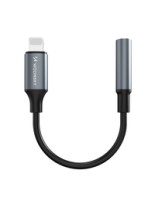 Wozinsky WALJ-01 Lightning adapter - 3.5mm mini jack - black Wozinsky WALJ-01 Lightning adapter - 3.5mm mini jack - black