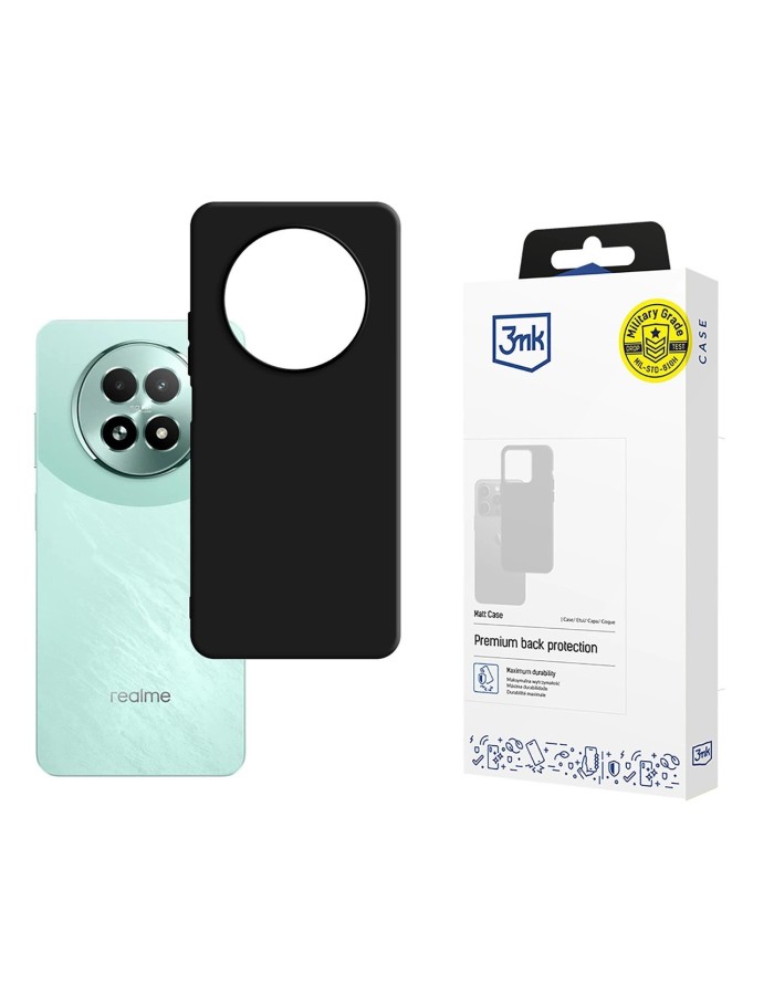 3mk Matt Case for Realme 13 5G - Black