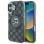 Karl Lagerfeld IML Monogram Karl &amp;amp; Choupette Head MagSafe iPhone 16 Case - Black